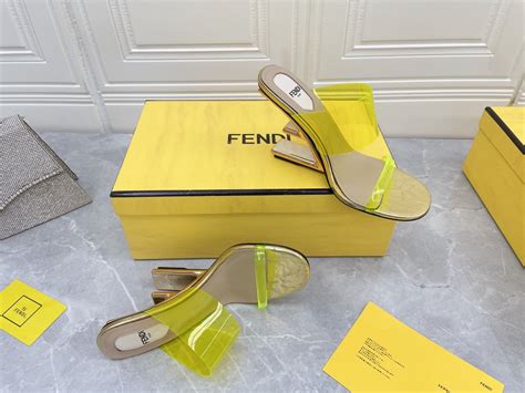 fendi first yellow|fendi yellow sandals.